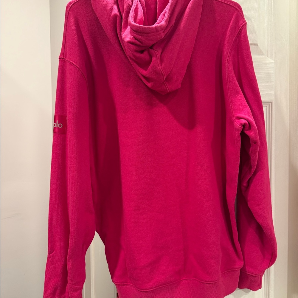 ALO Yoga Magenta Crush Hoodie - Picture 2 of 5